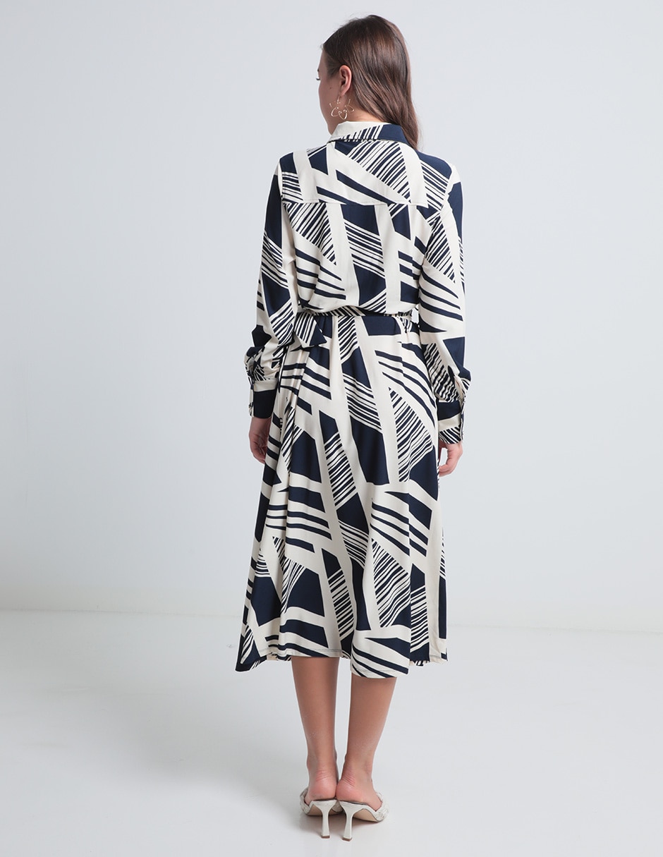 Vestido midi casual para mujer 5