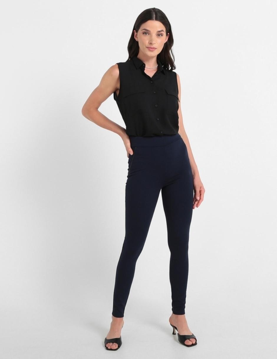 Legging a la cintura con elástico para mujer 3
