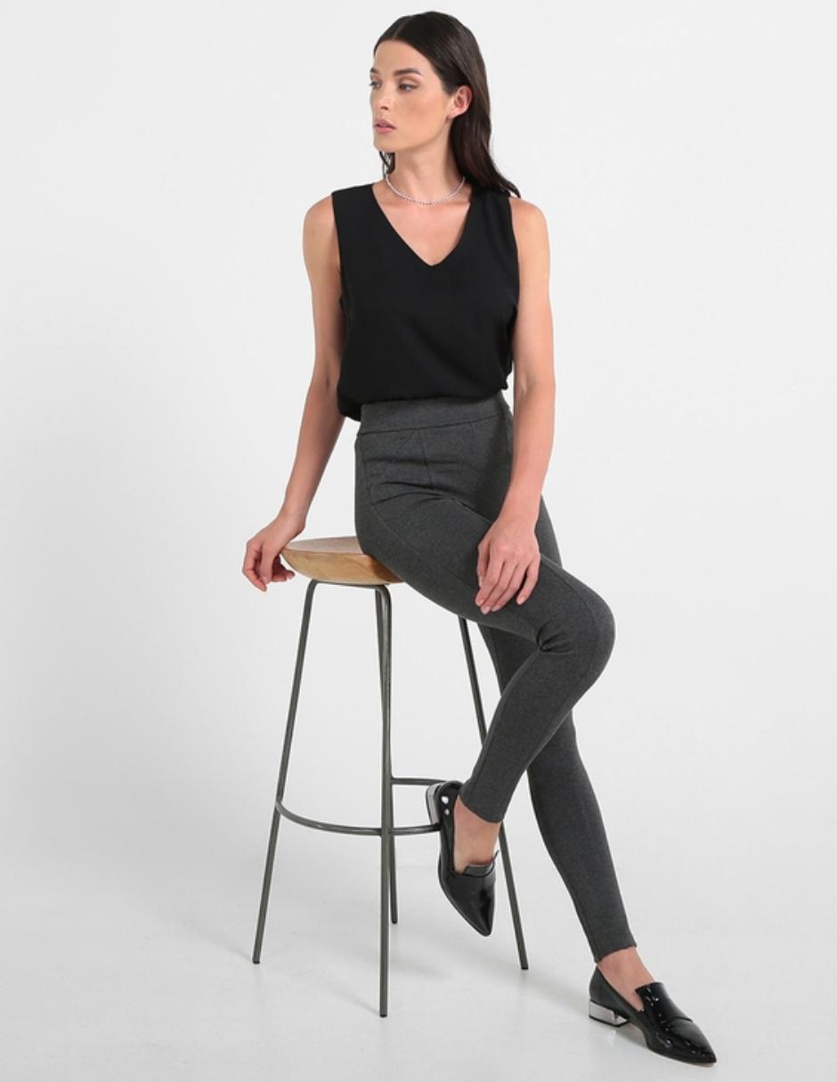 Legging a la cintura con elástico para mujer 2