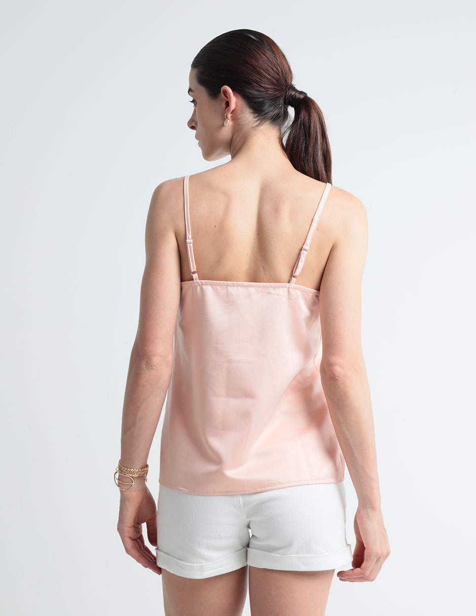 Blusa de tirantes Contempo para mujer
