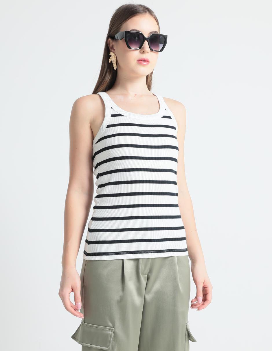 Top cuello redondo tirante ancho 5