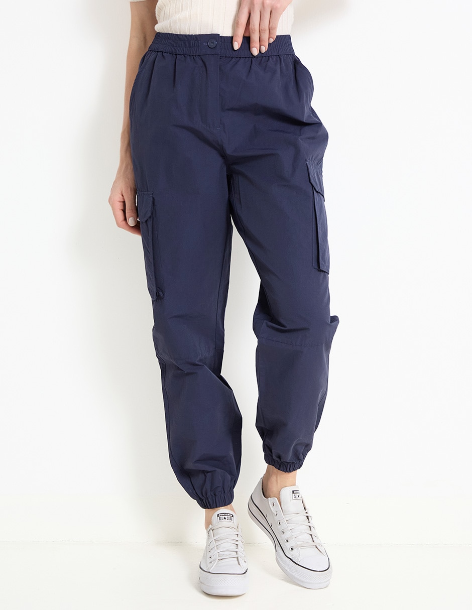 Pantalón cargo regular para mujer