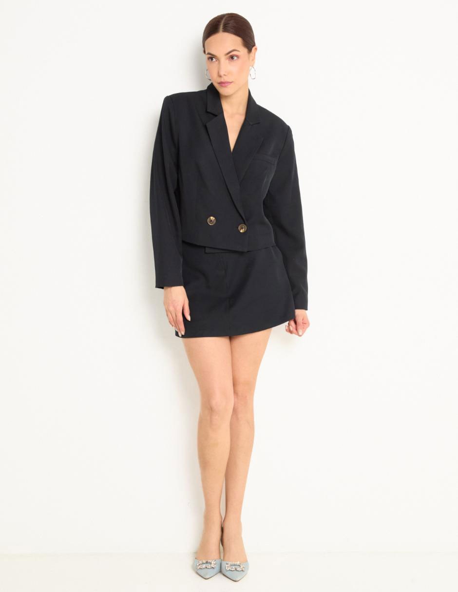 Saco casual Contempo para mujer