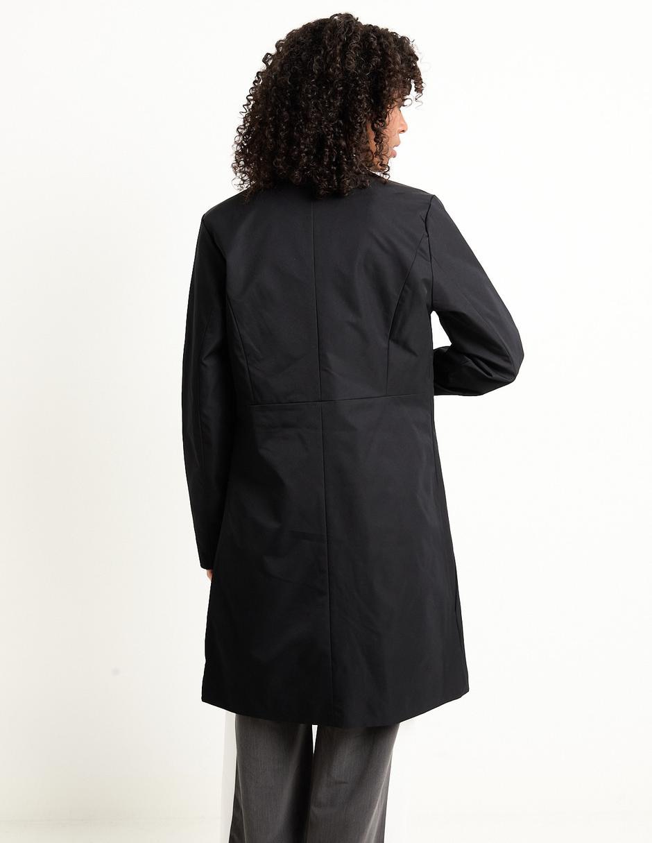 Gabardina con bolsillos Contempo para mujer