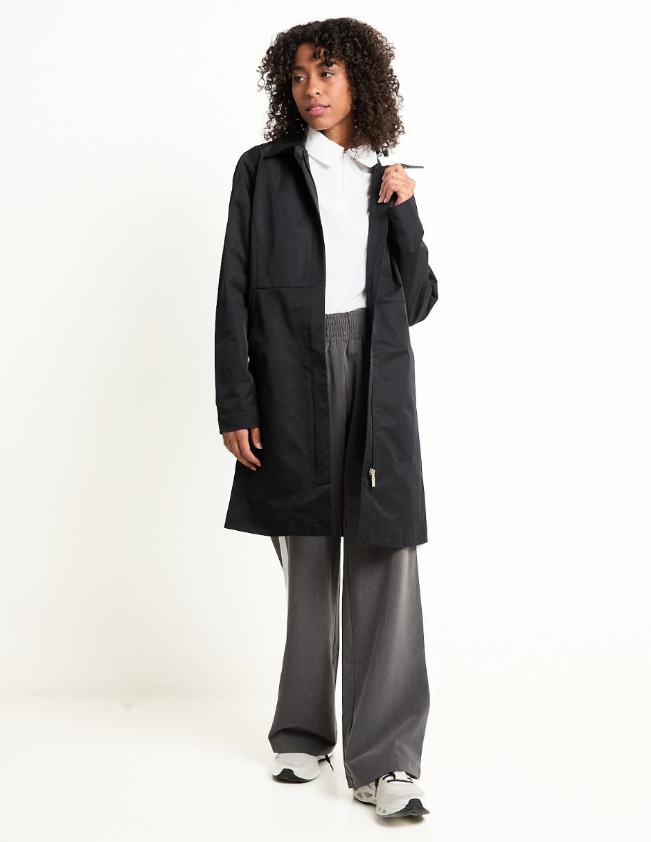 Gabardina con bolsillos Contempo para mujer