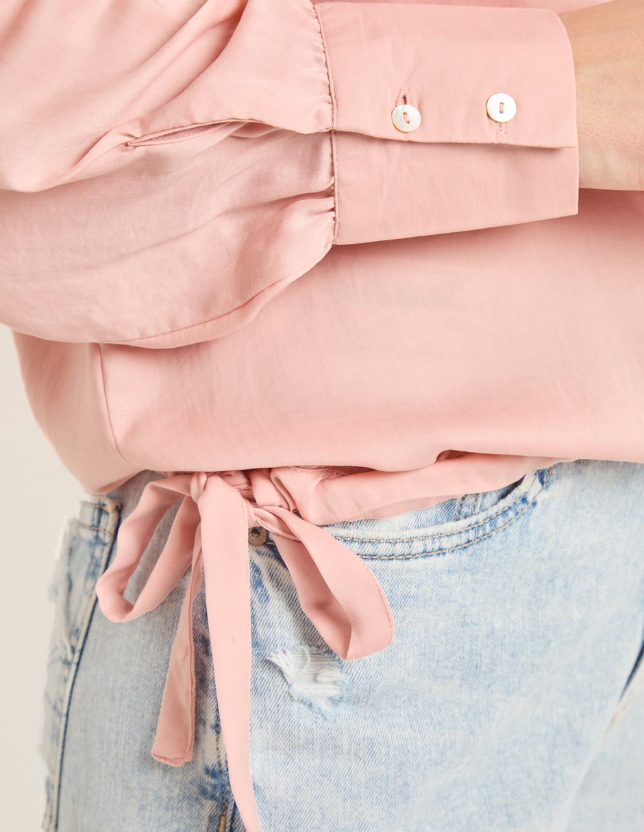 Blusa manga larga para mujer 4