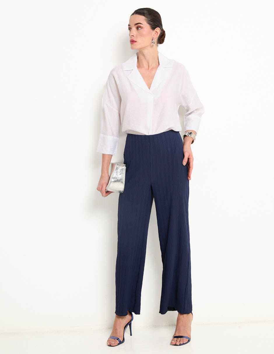 Pantalón relaxed amplio para mujer 3