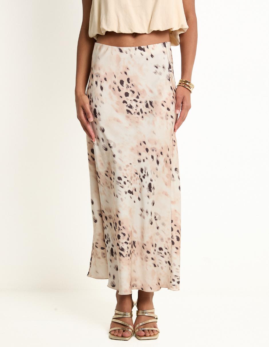 Falda crop a la cintura
