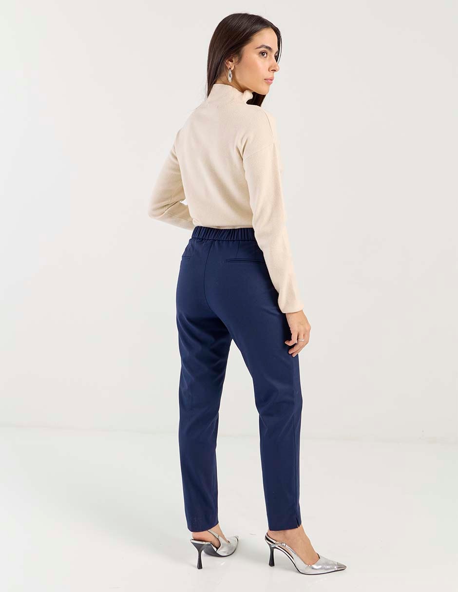 Pantalón de vestir slim para mujer 4