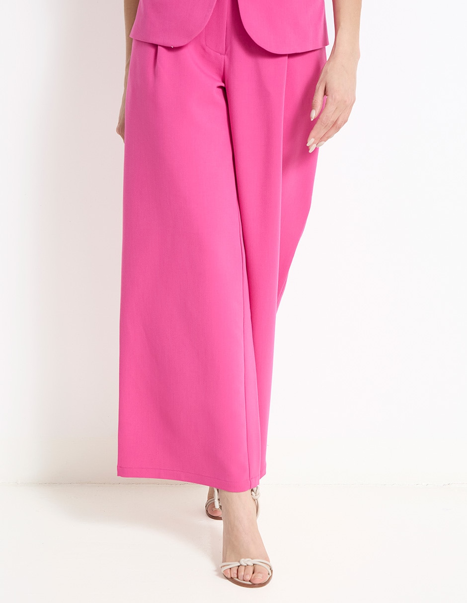 Pantalón de vestir amplio para mujer