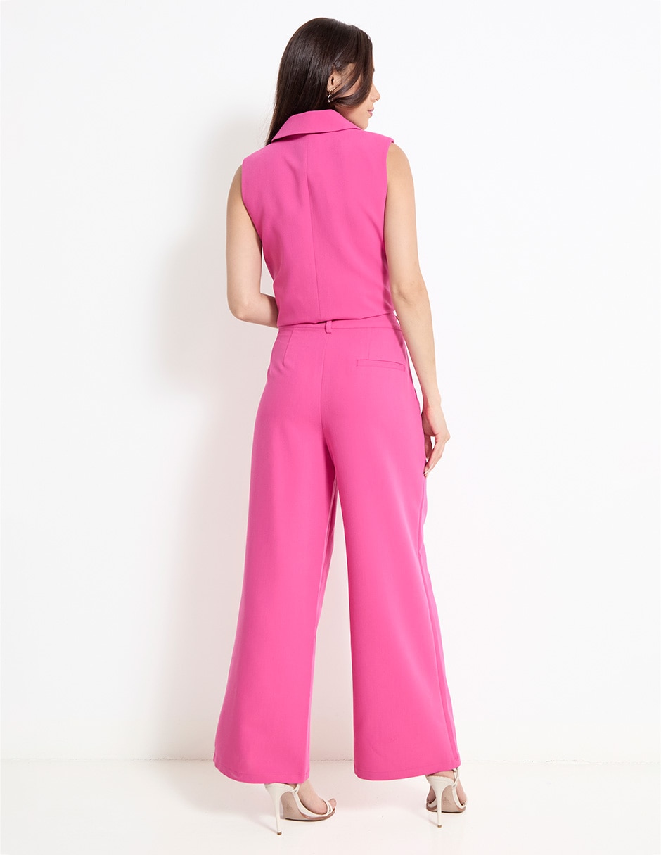 Pantalón de vestir amplio para mujer