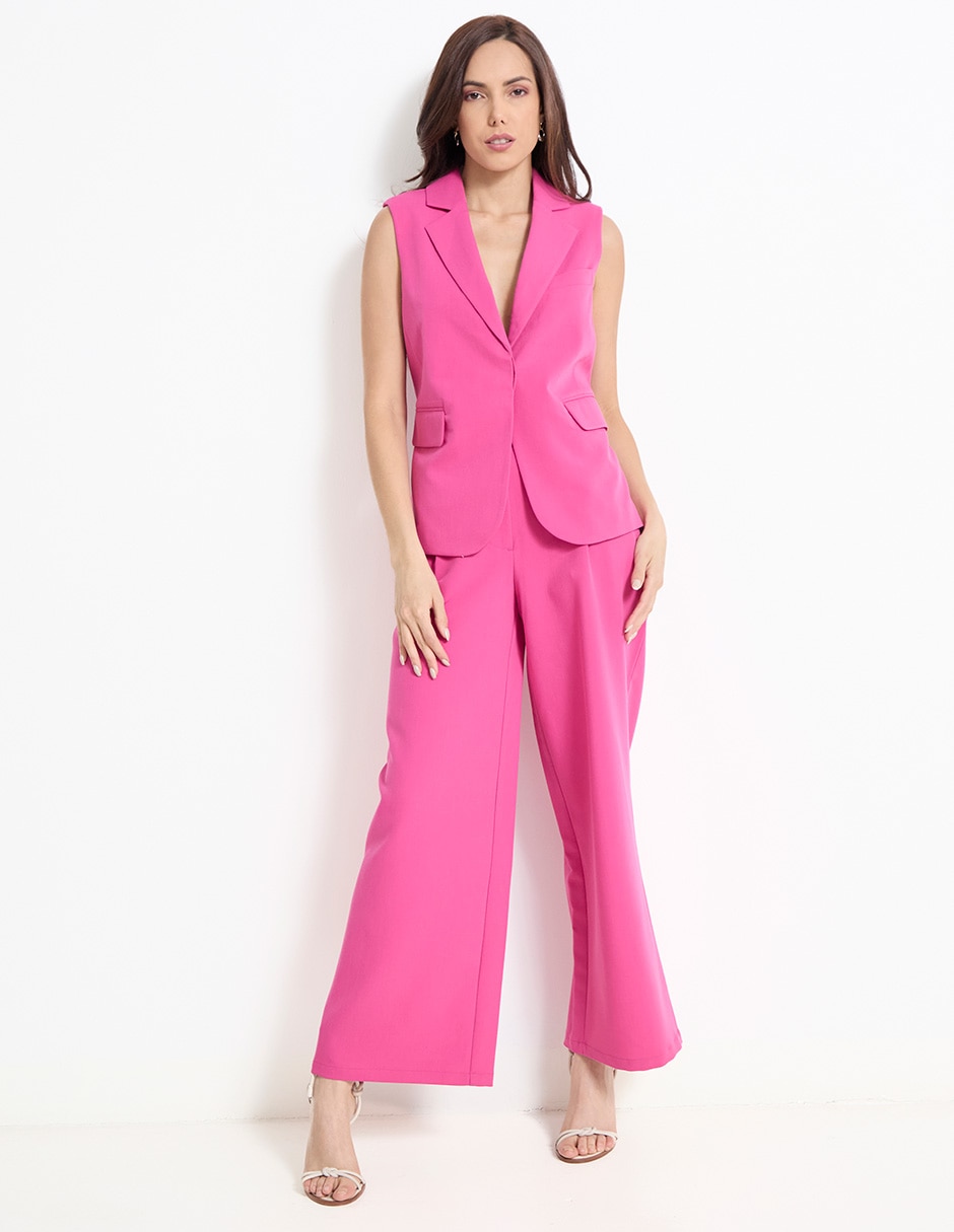 Pantalón de vestir amplio para mujer