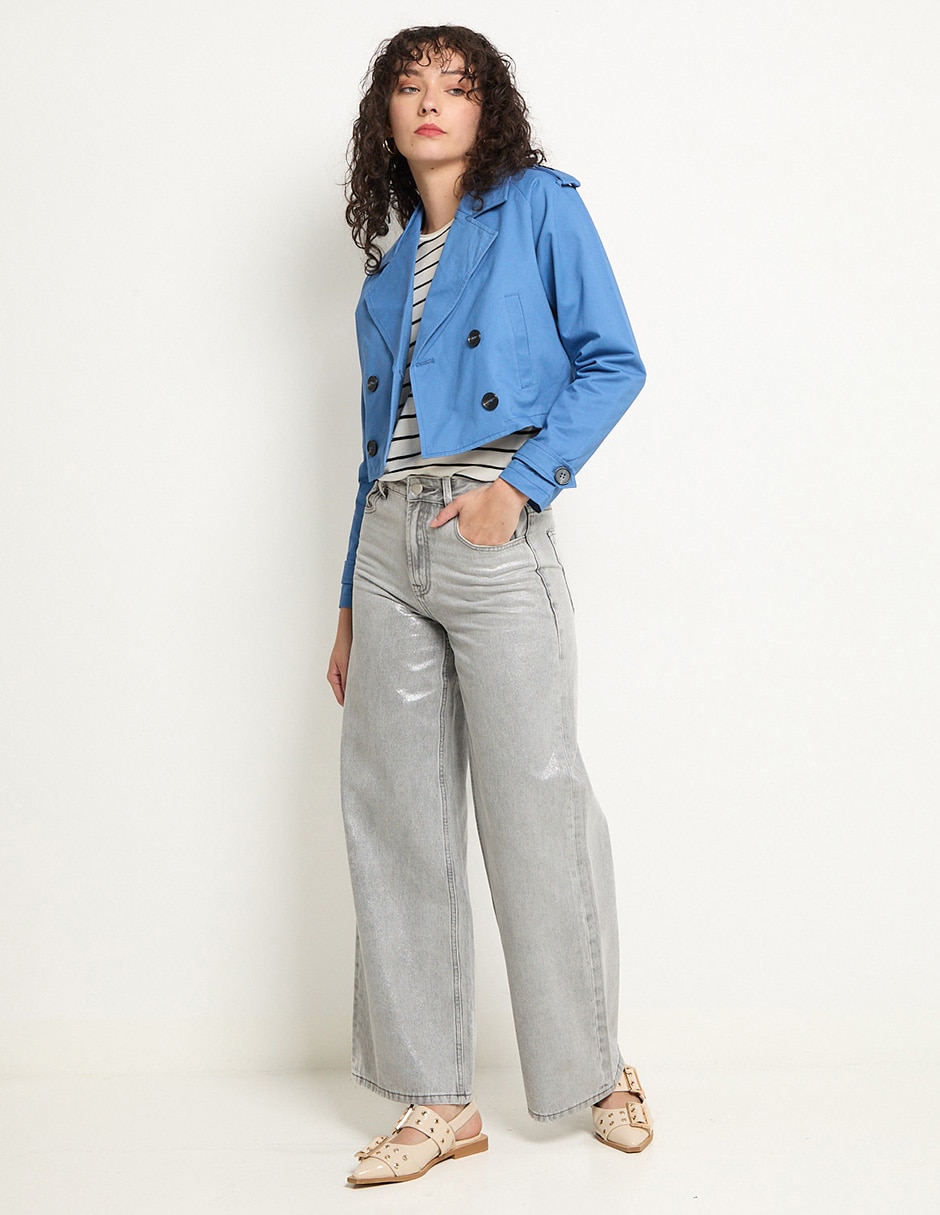 Gabardina casual para mujer 3
