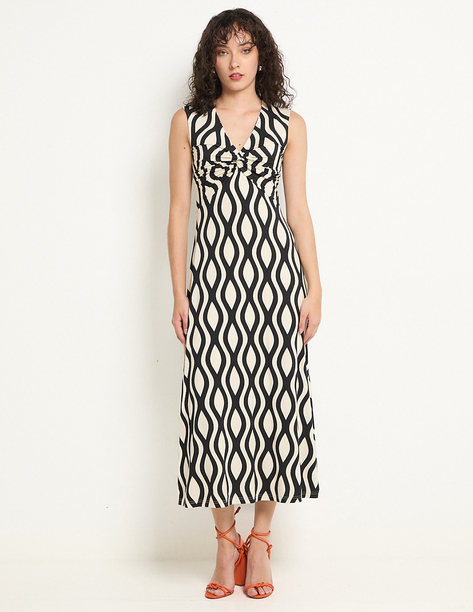 Vestido crop casual para mujer