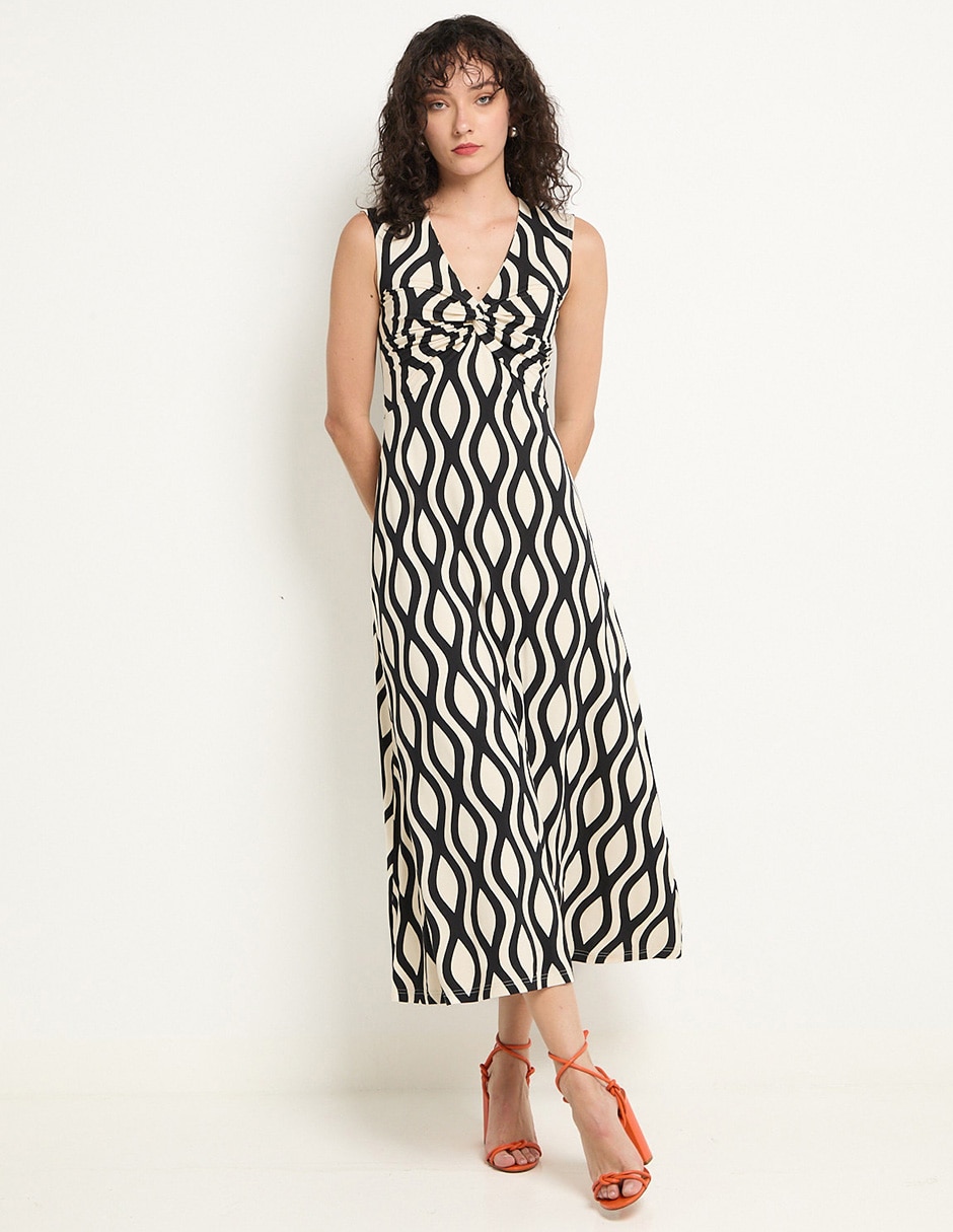 Vestido crop casual para mujer