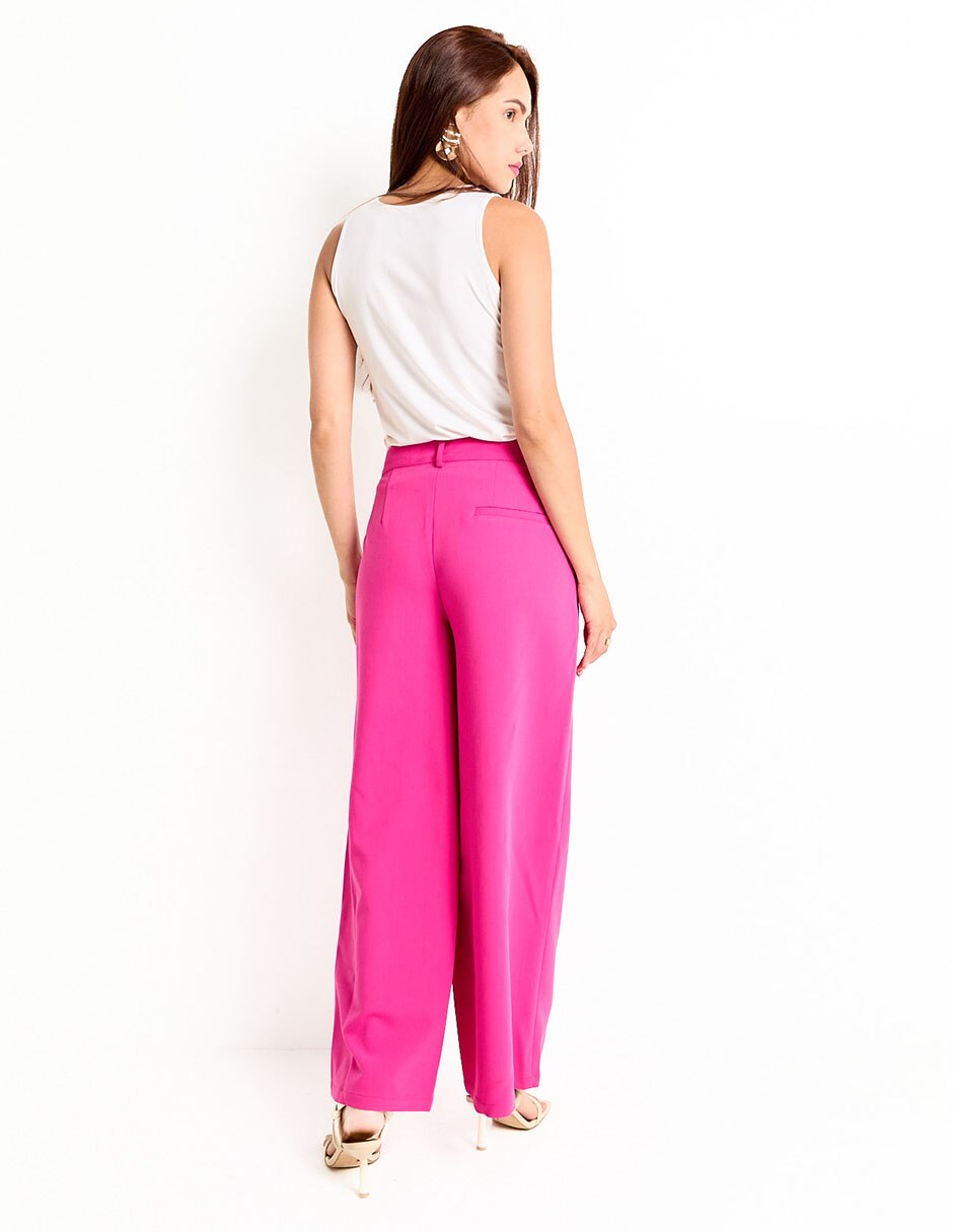 Pantalón amplio para mujer 4