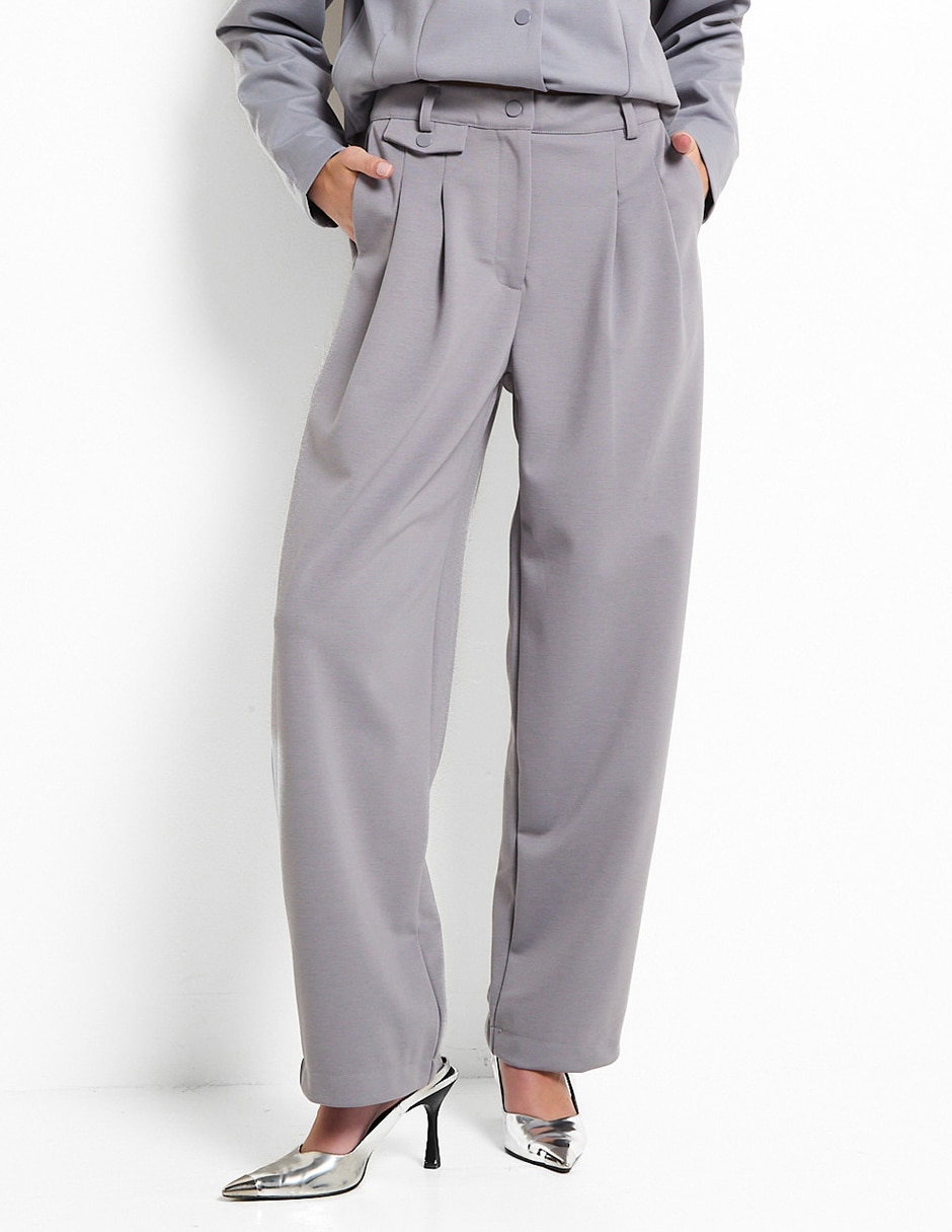 Pantalón de vestir amplio para mujer Pantalón de vestir amplio para mujer