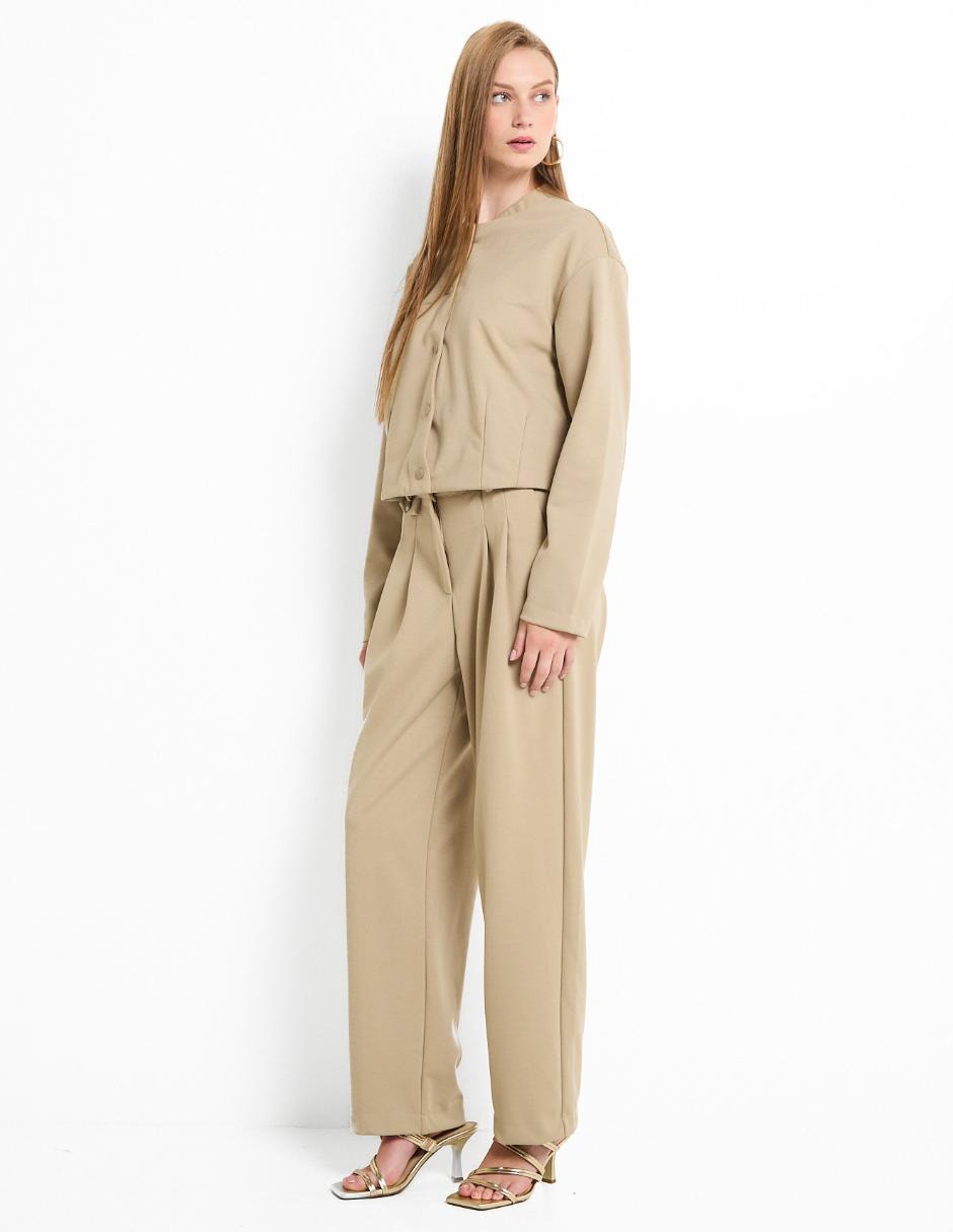 Pantalón de vestir Contempo amplio para mujer
