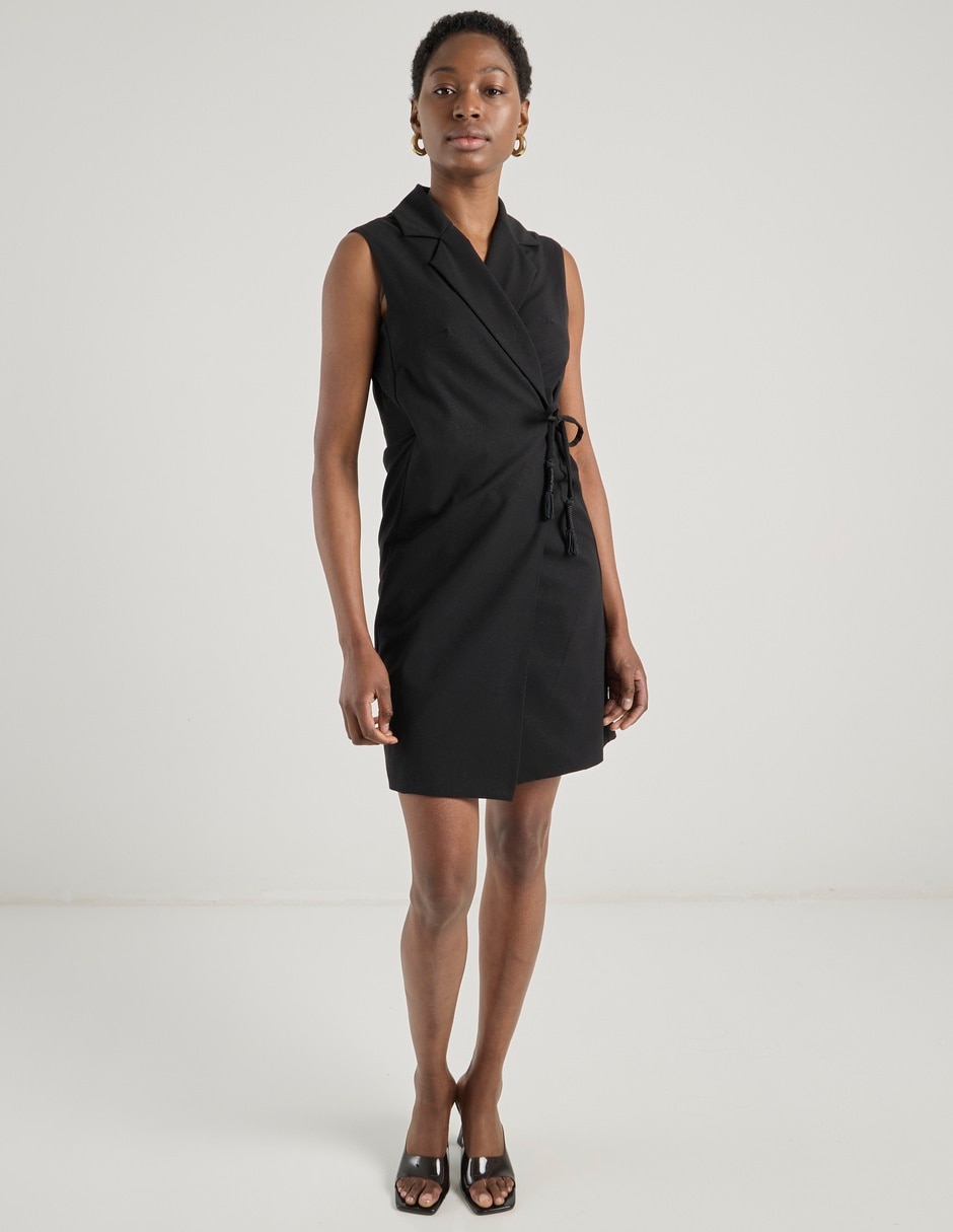 Vestido corto formal para mujer