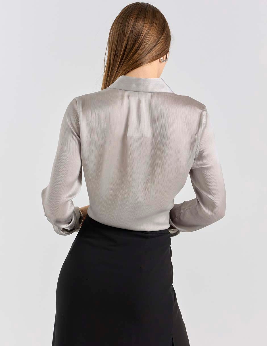Blusa manga larga para mujer 6