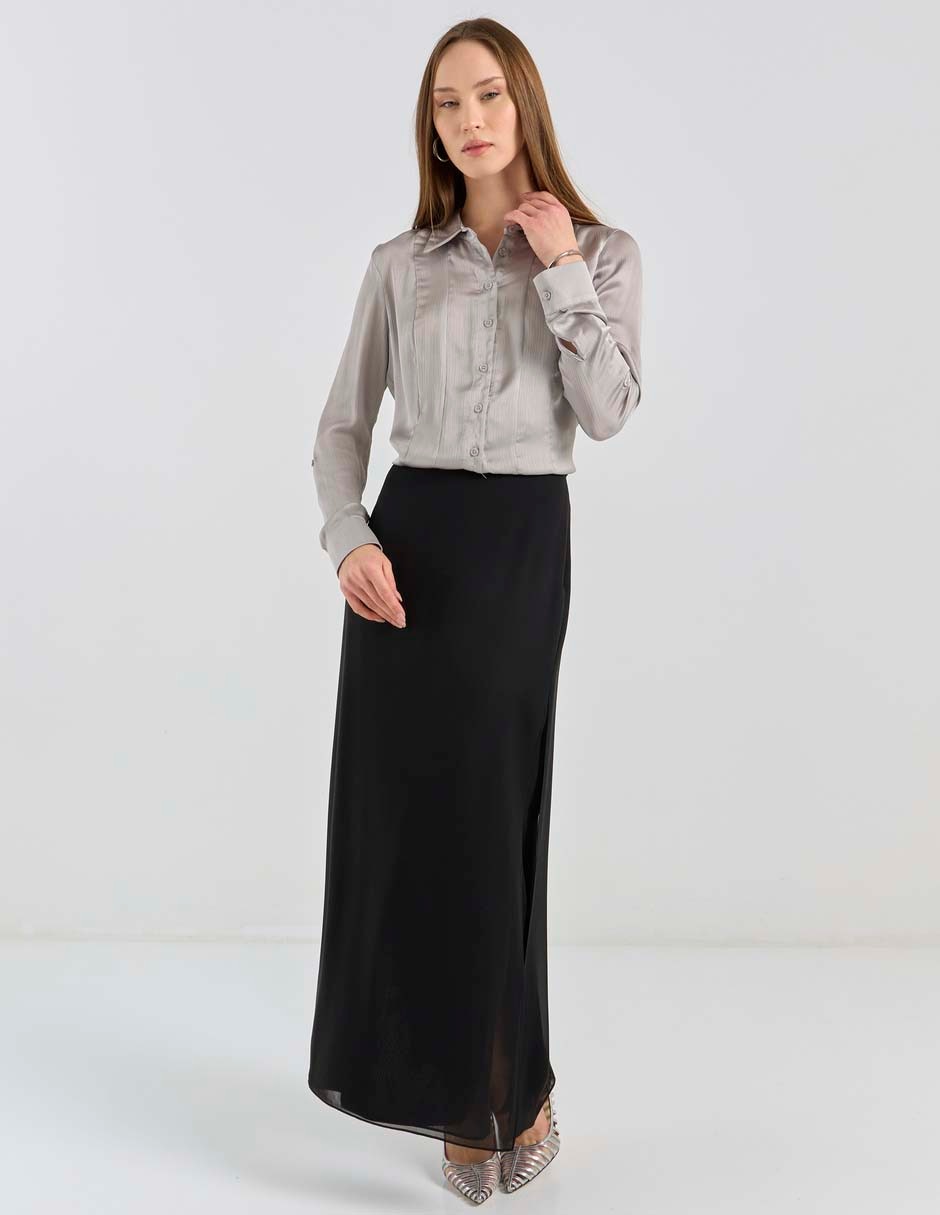 Blusa manga larga para mujer 7
