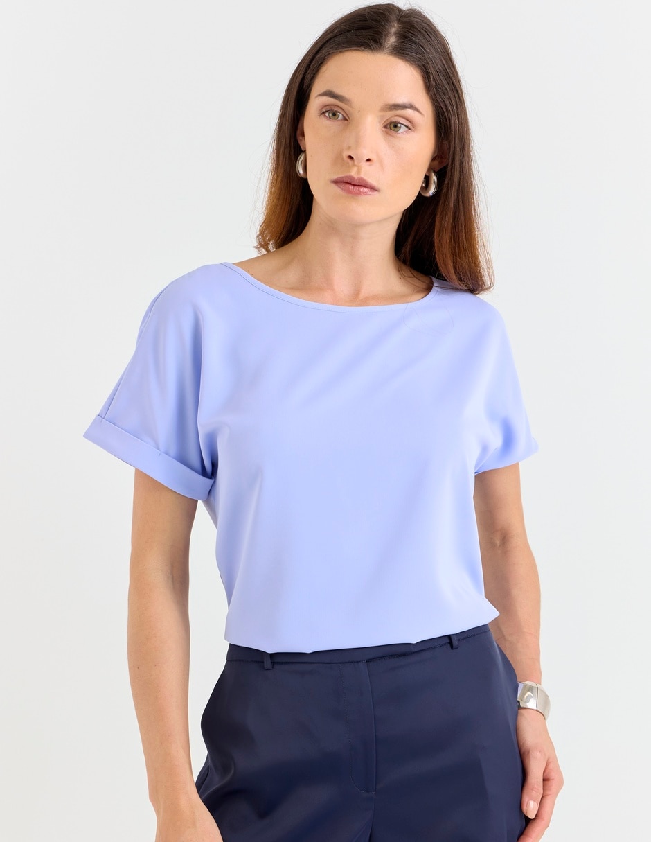 Blusa manga corta para mujer Blusa manga corta para mujer