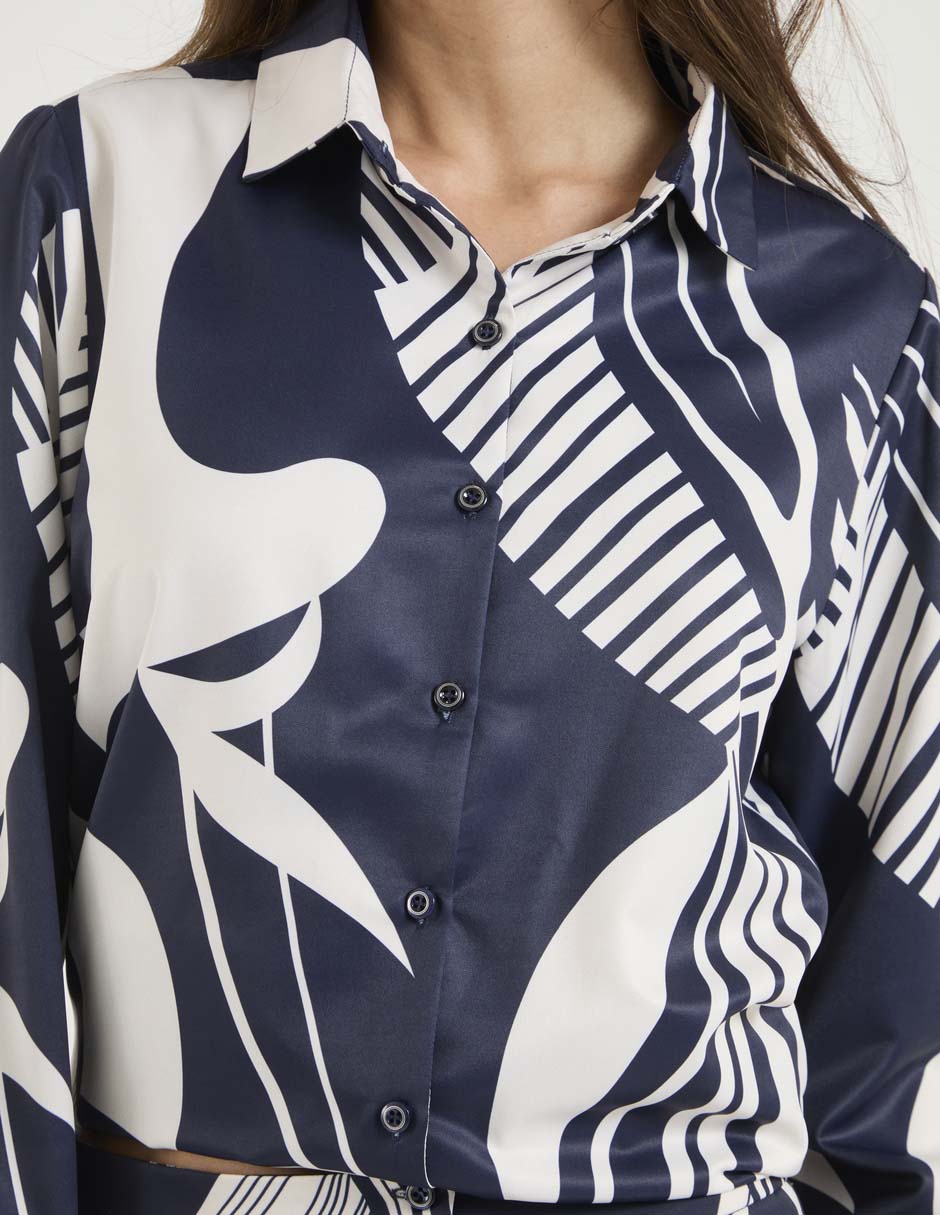 Blusa Morethanangels manga larga para mujer 3