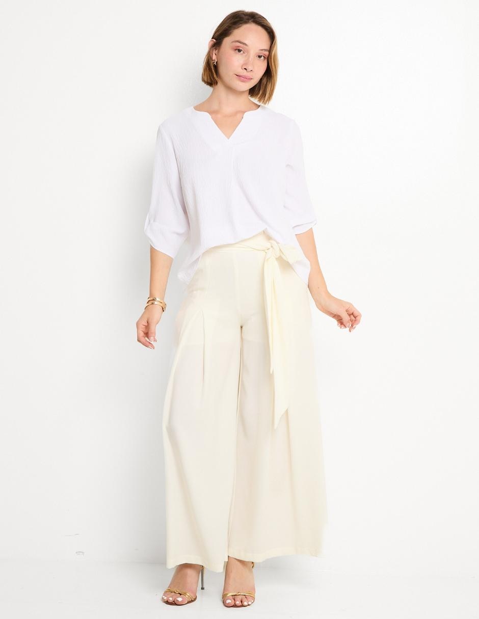 Blusa Contempo manga 3/4 para mujer