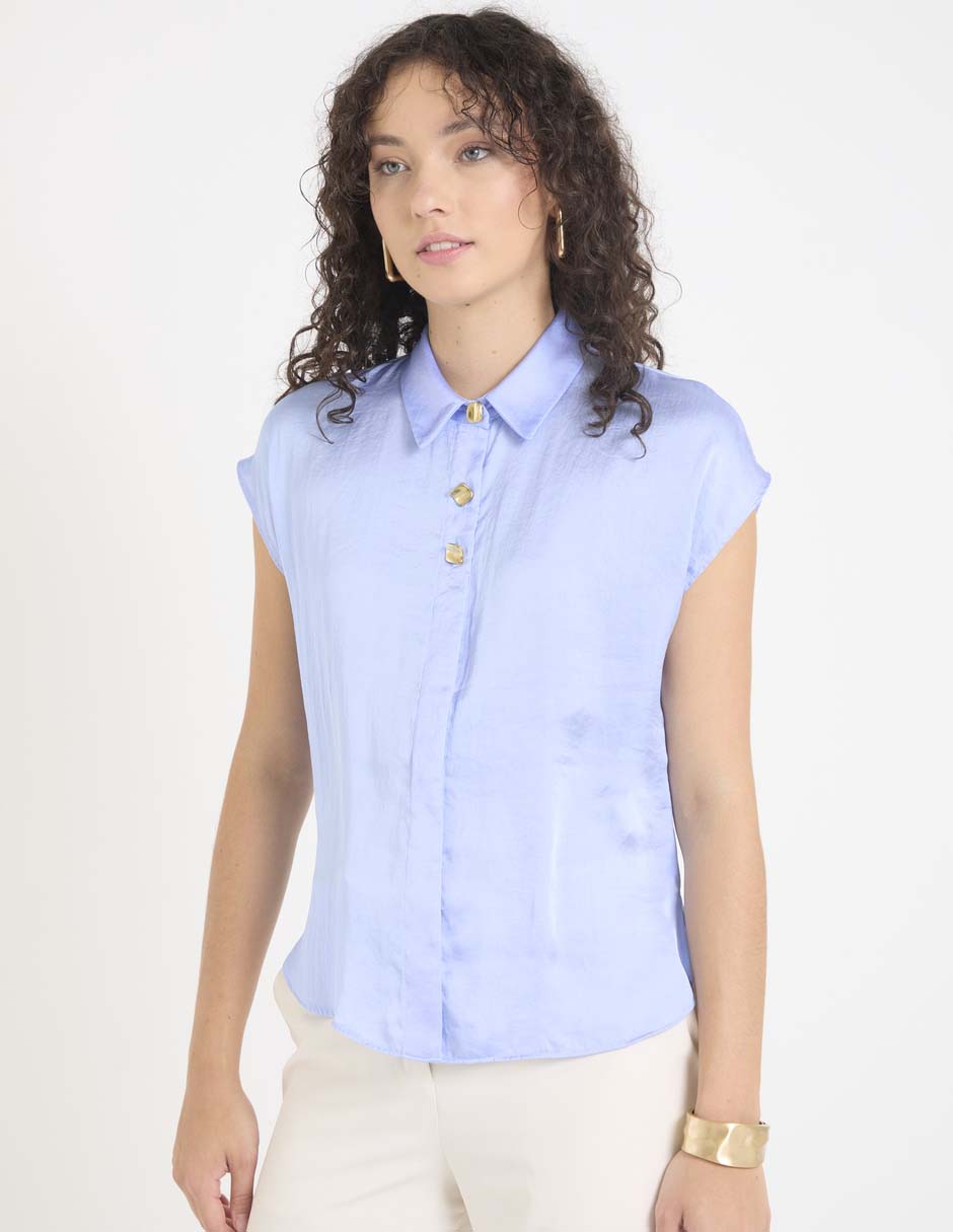 Blusa manga corta para mujer Blusa manga corta para mujer