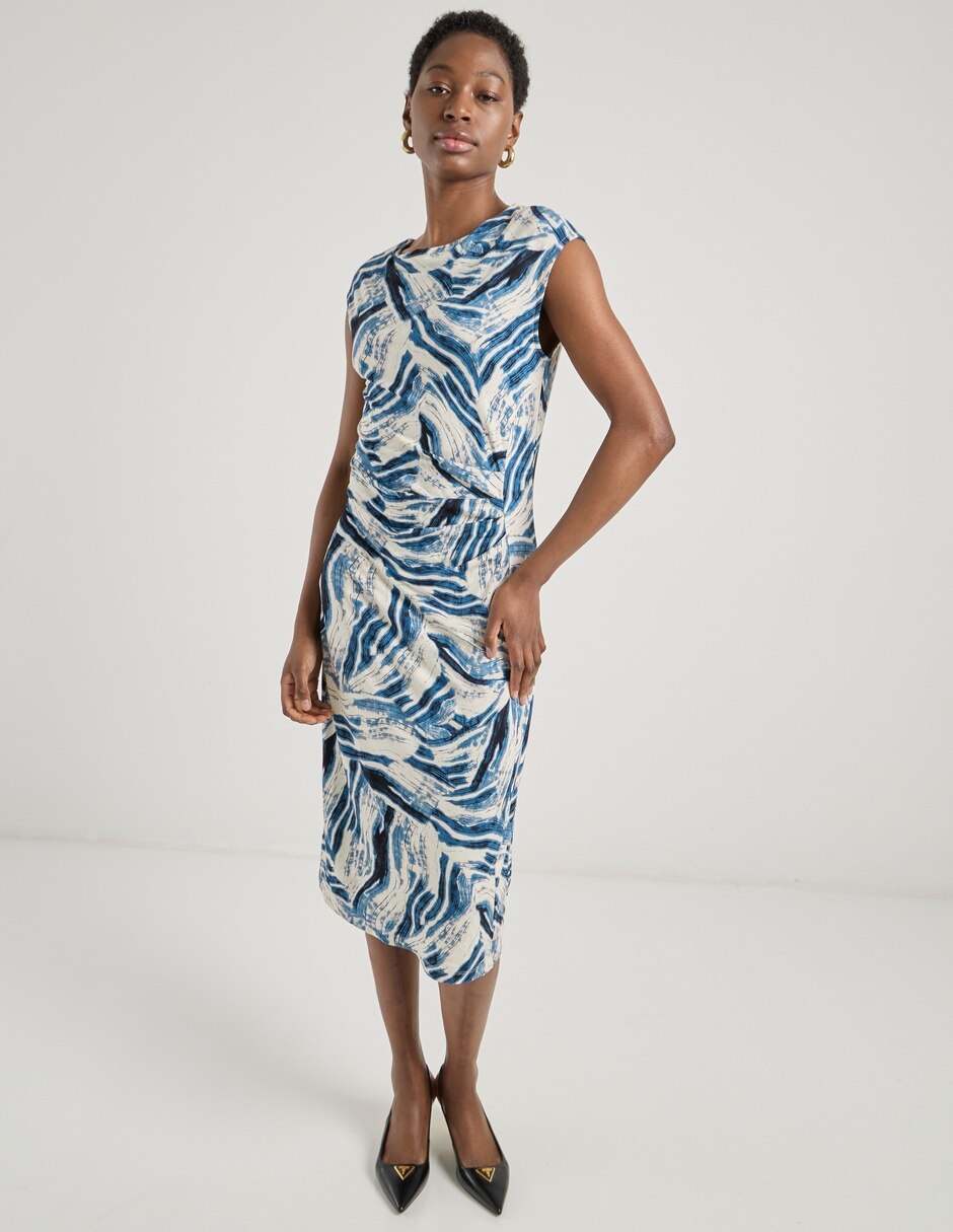 Vestido midi formal para mujer 2