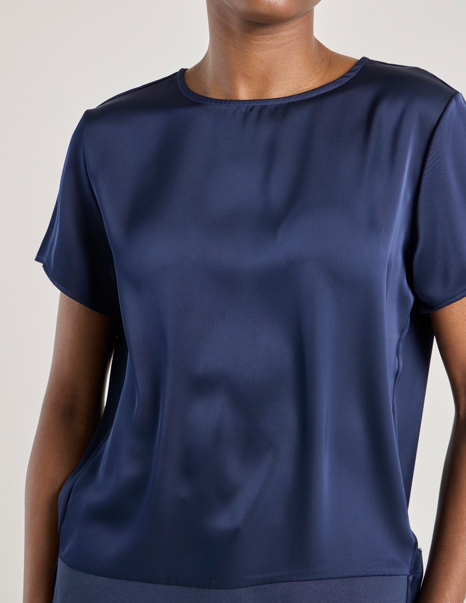 Blusa manga corta para mujer 9