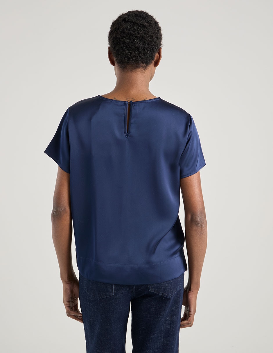 Blusa manga corta para mujer 11
