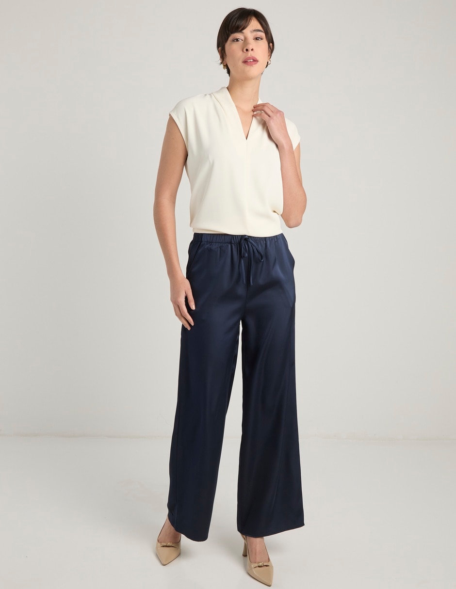 Pantalón palazzo para mujer 4