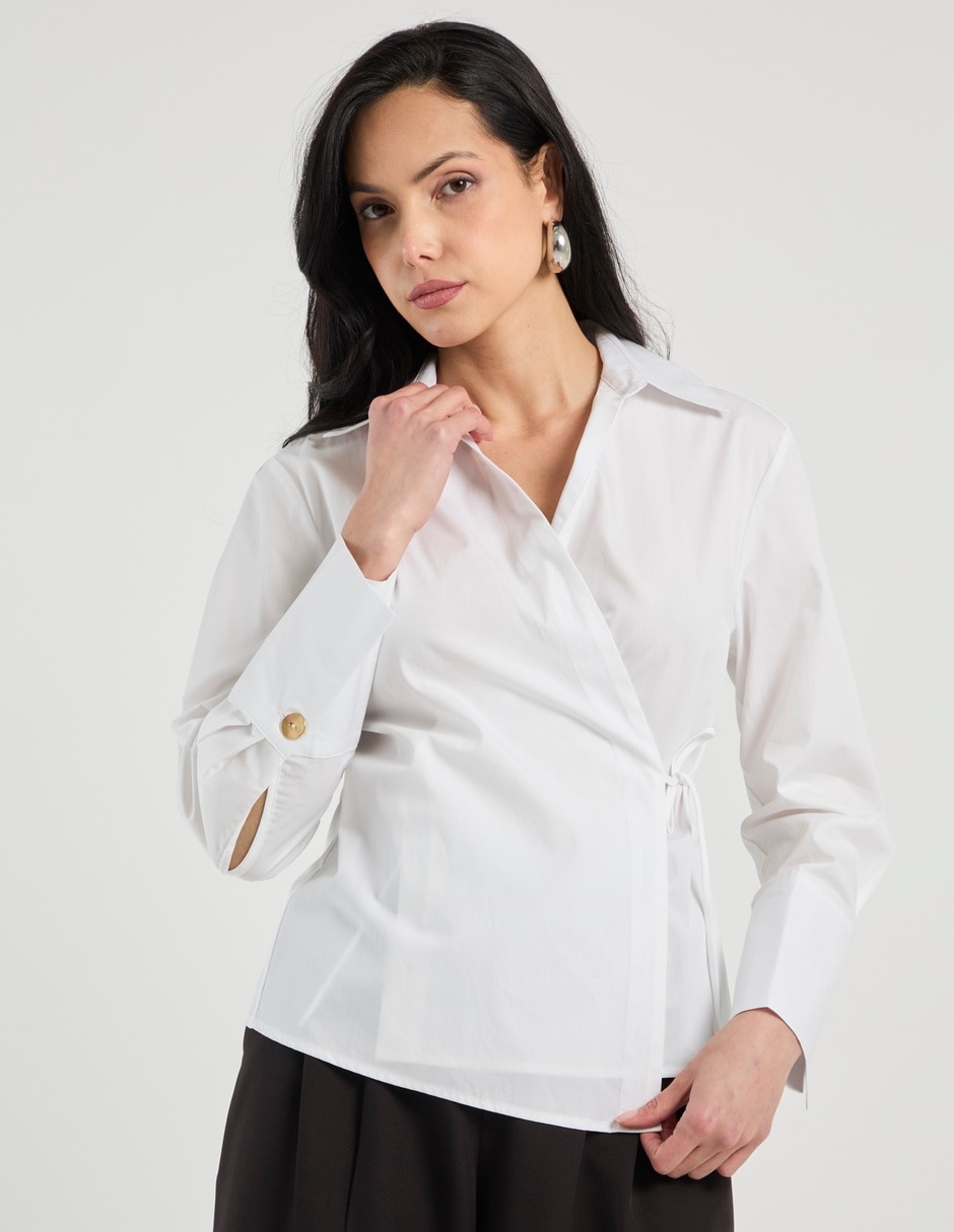 Blusa manga larga para mujer 1