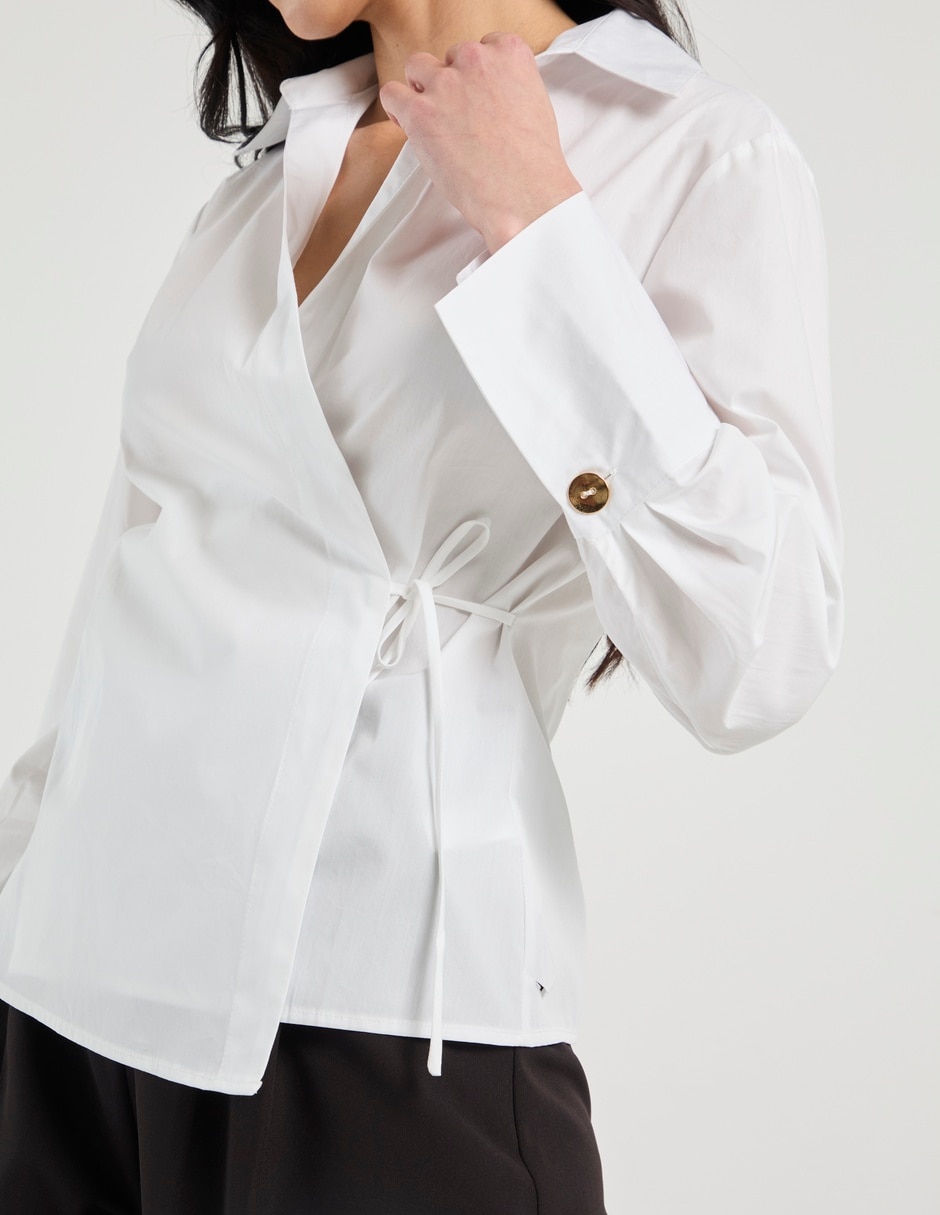 Blusa manga larga para mujer 10