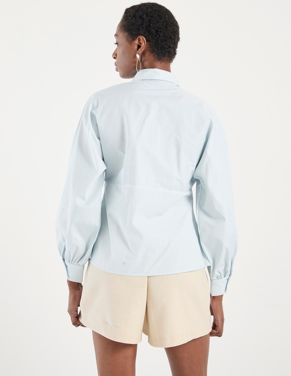 Blusa manga larga para mujer 11