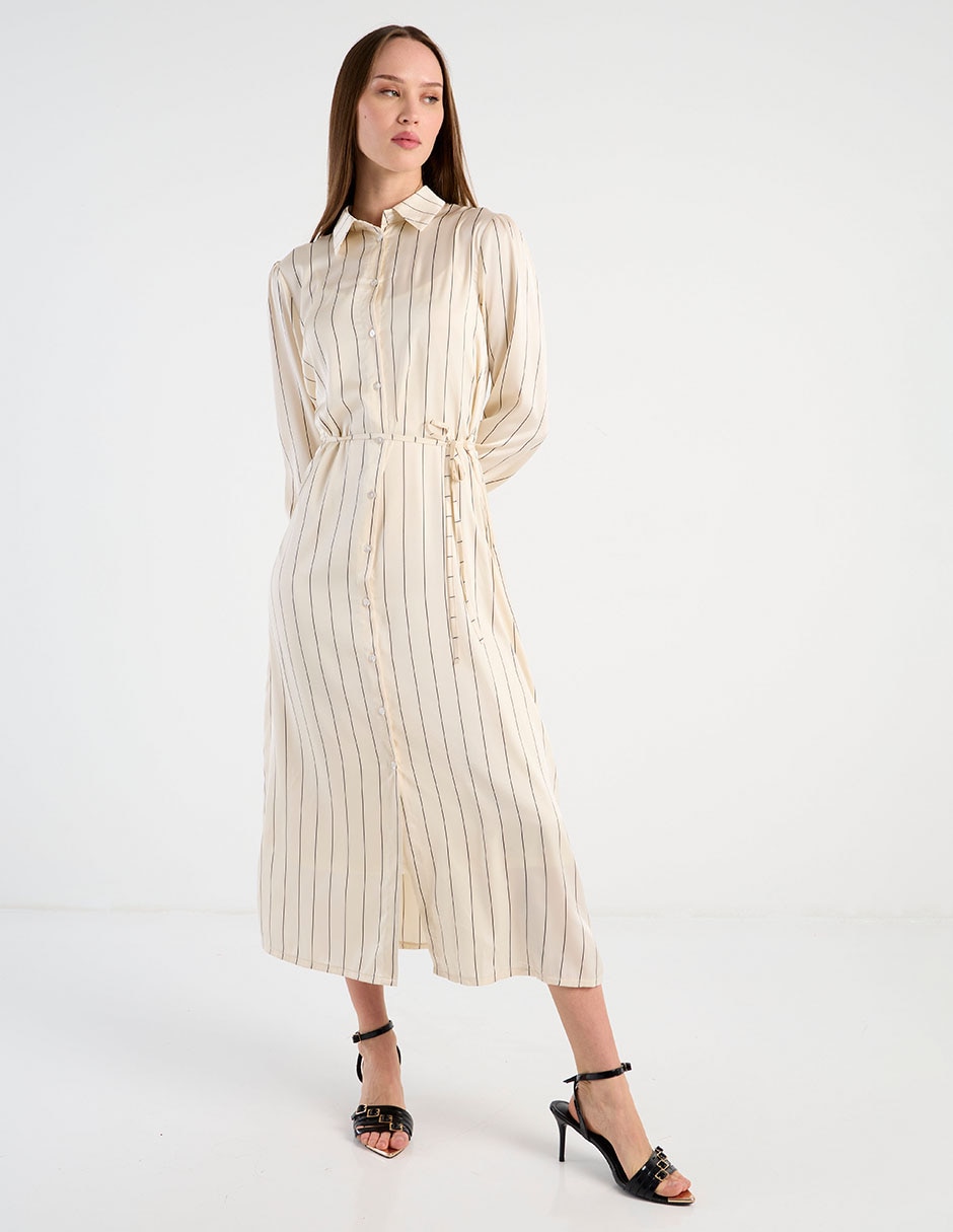 Vestido midi casual para mujer