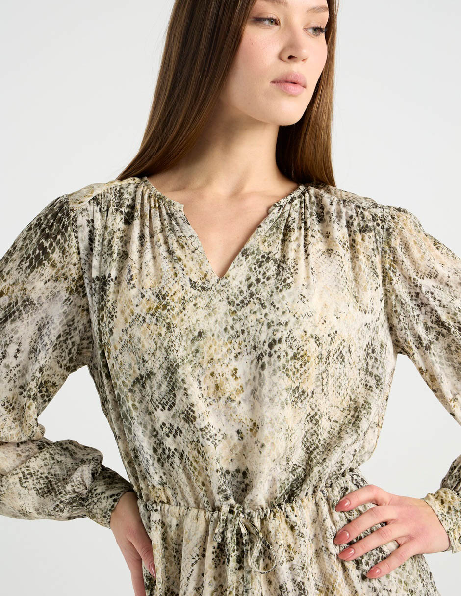 Vestido crop casual para mujer