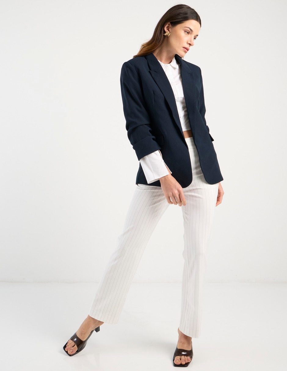Pantalón capri recto para mujer 5