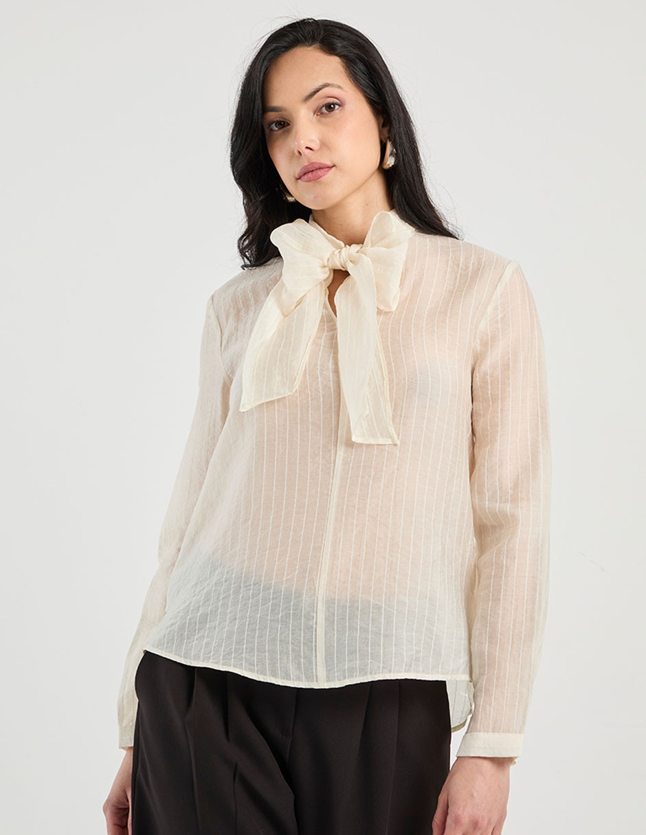 Blusa manga larga para mujer 1