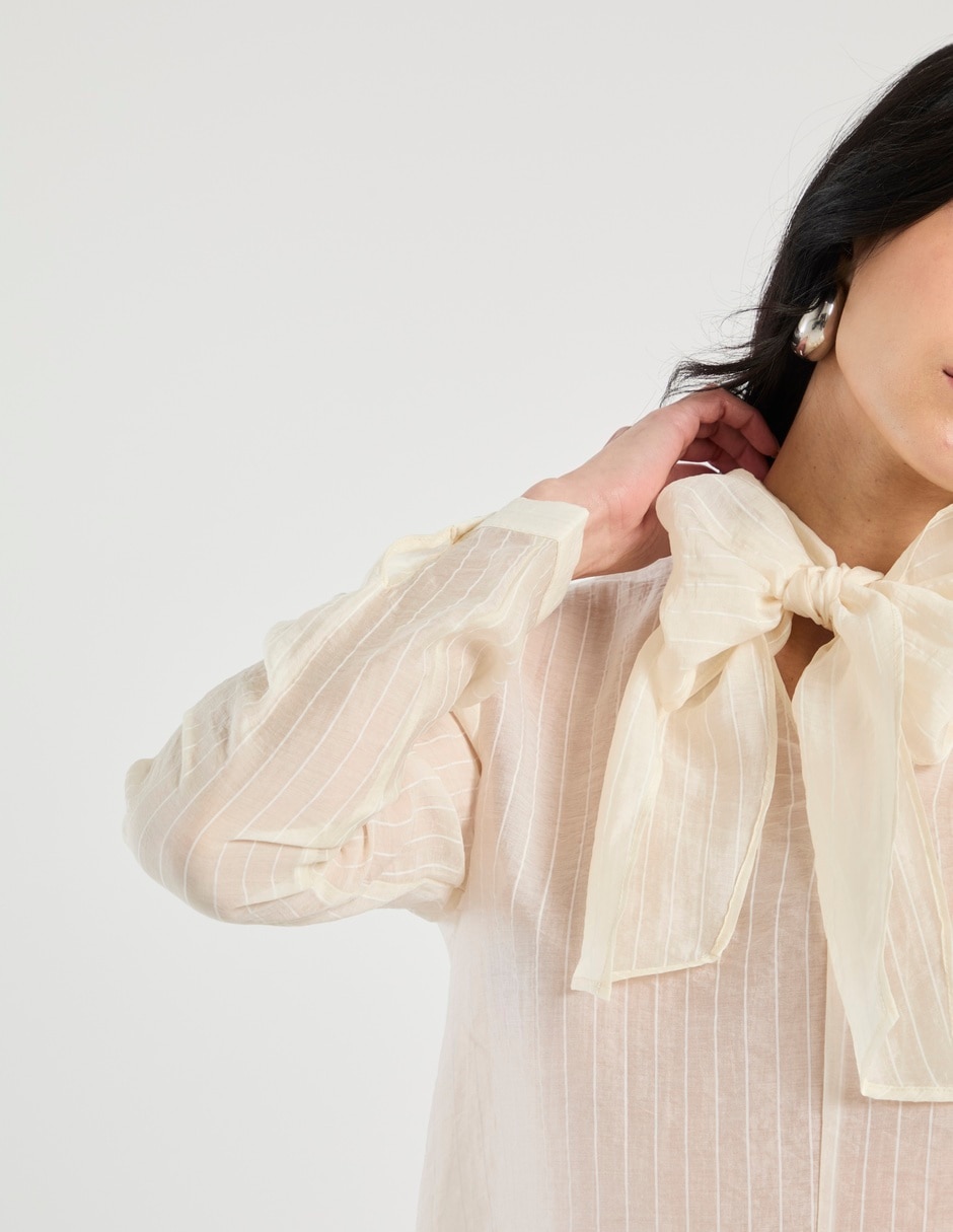 Blusa manga larga para mujer 11
