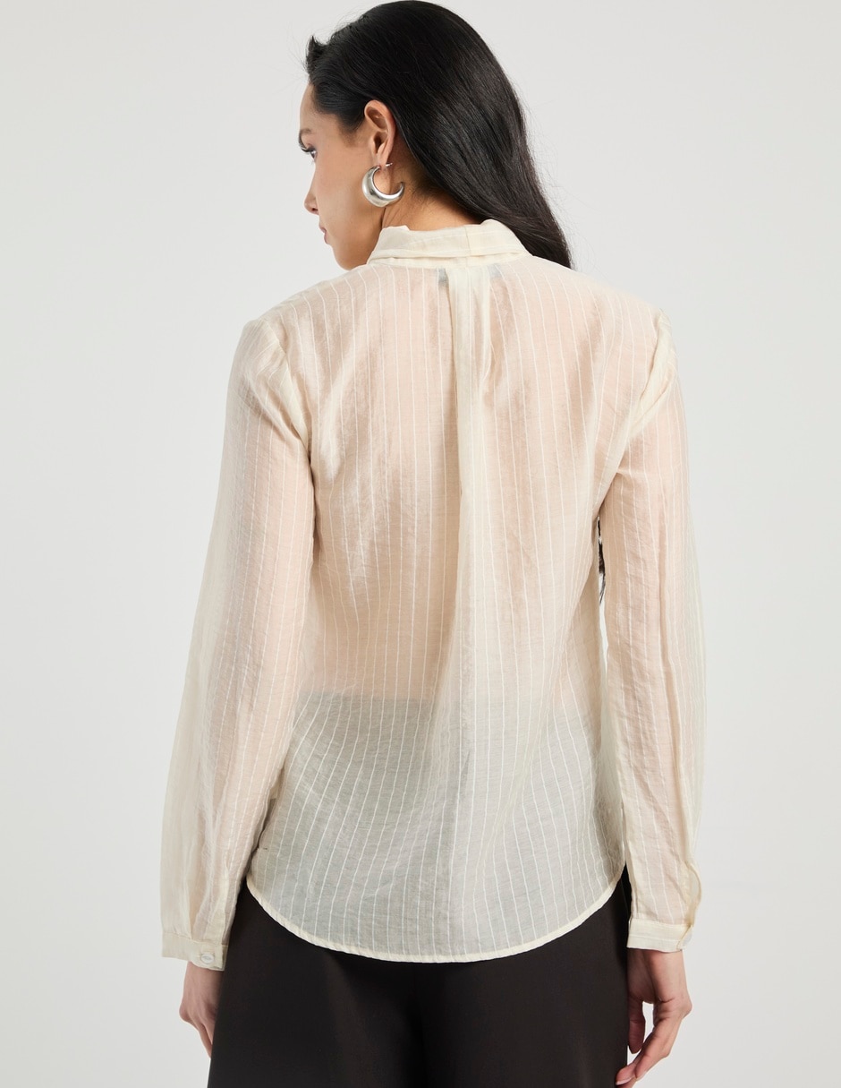 Blusa manga larga para mujer 12