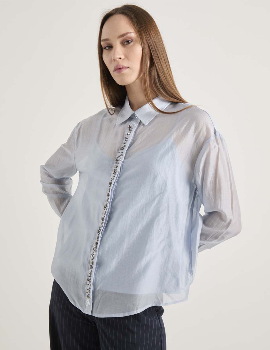Blusa manga larga para mujer 1