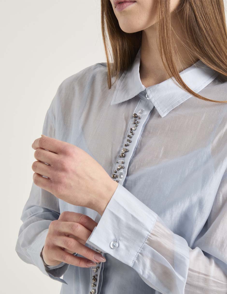 Blusa manga larga para mujer 9