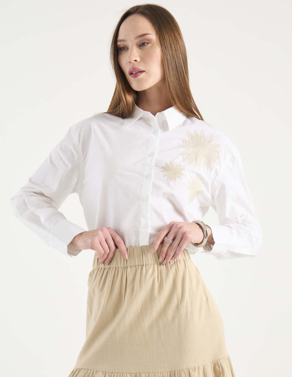 Blusa manga larga para mujer 1