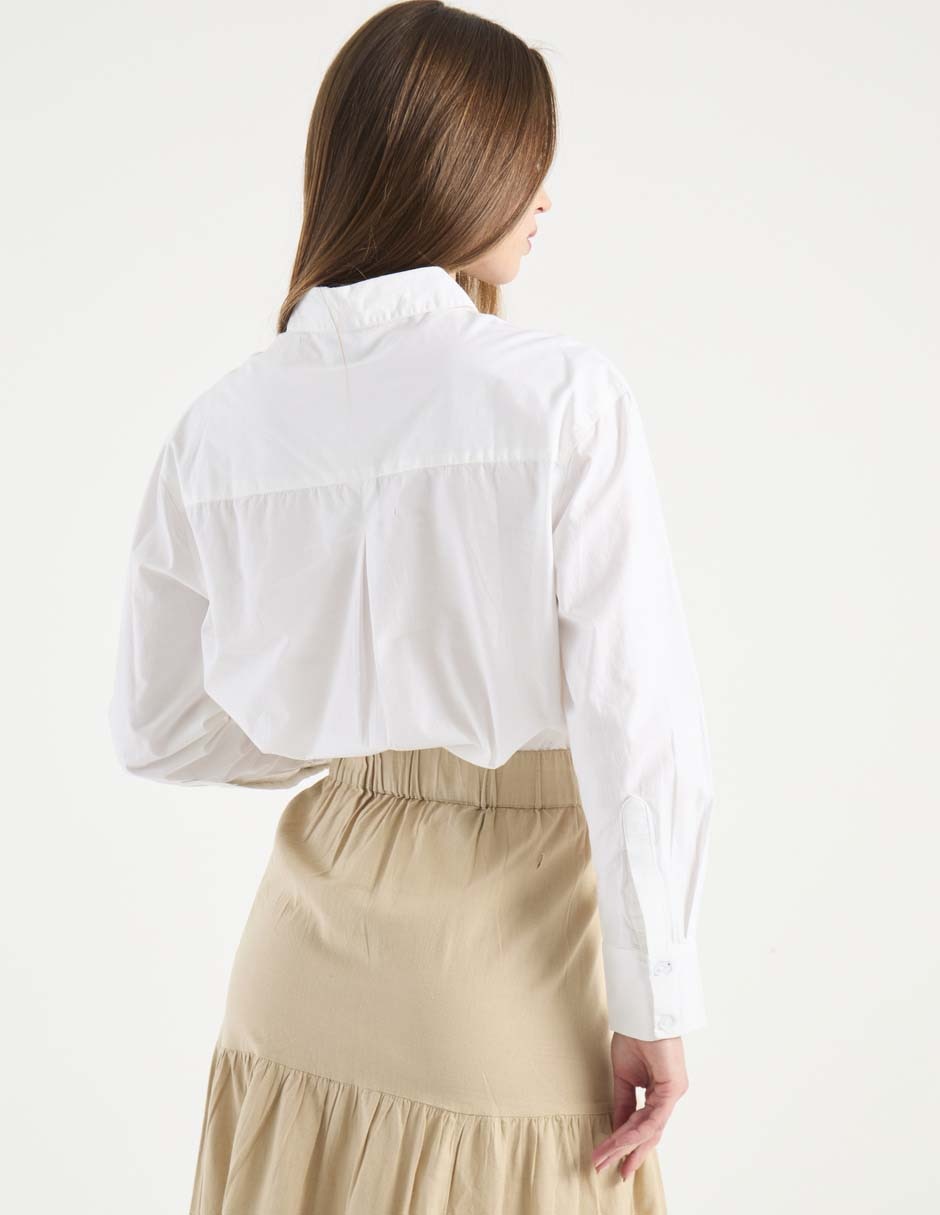 Blusa manga larga para mujer 6