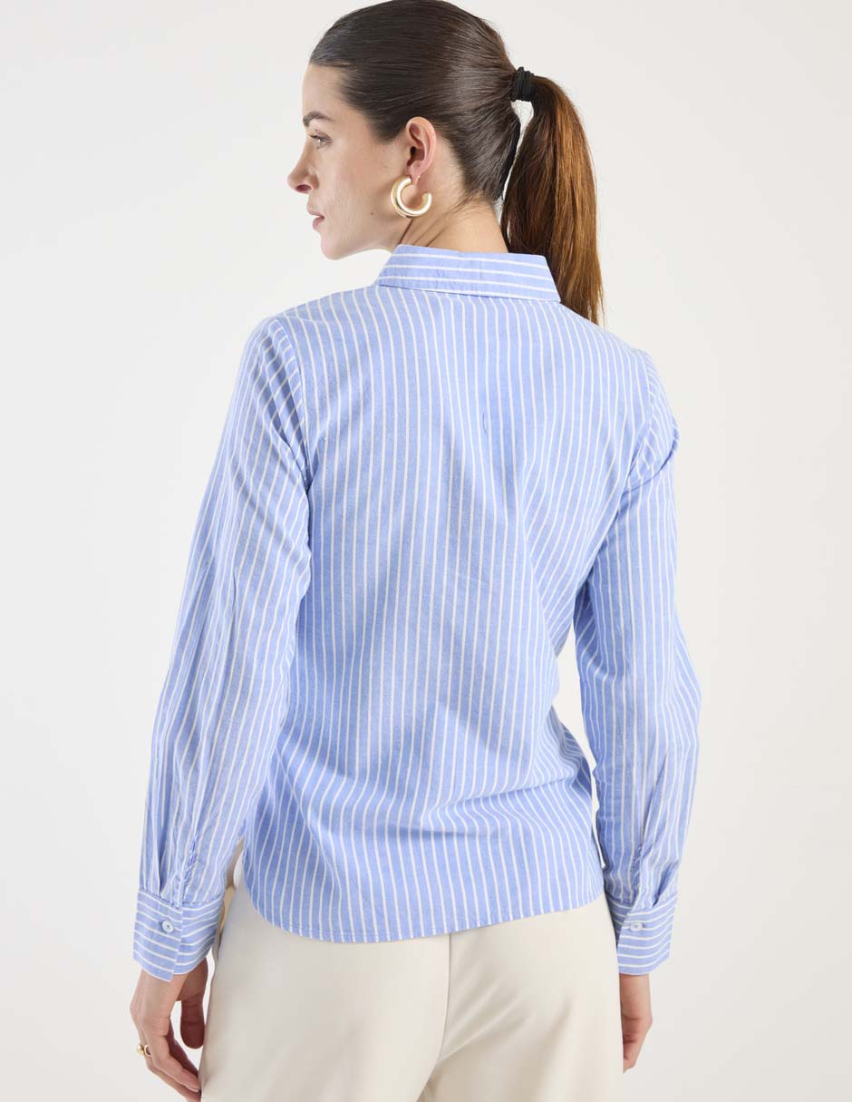 Blusa manga larga para mujer 5