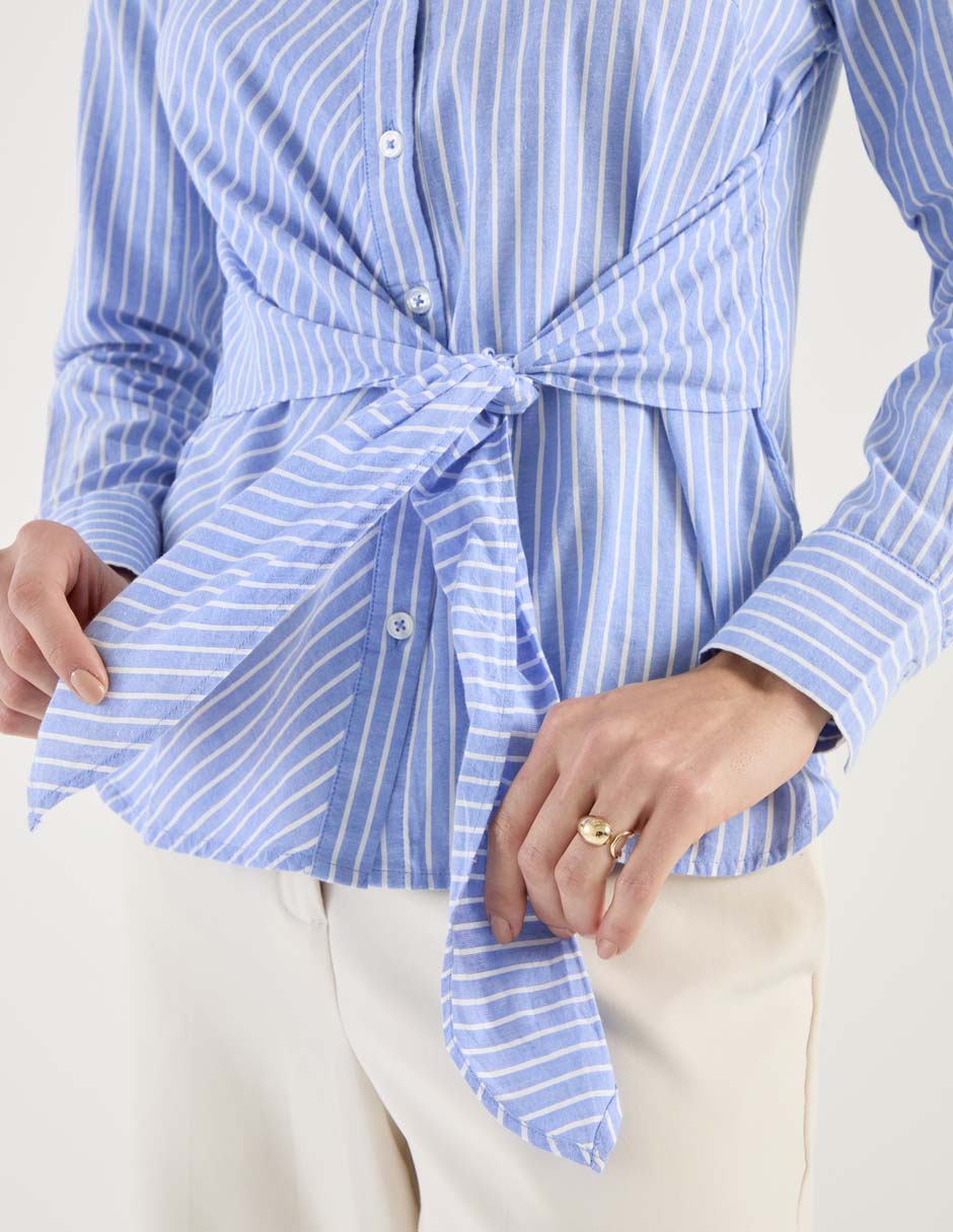 Blusa manga larga para mujer 7