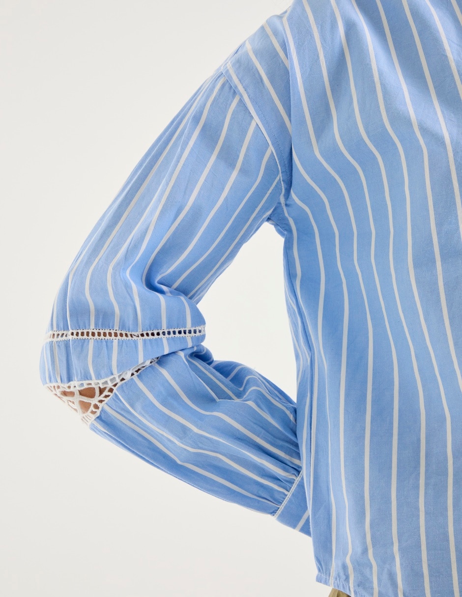 Blusa manga larga para mujer 7