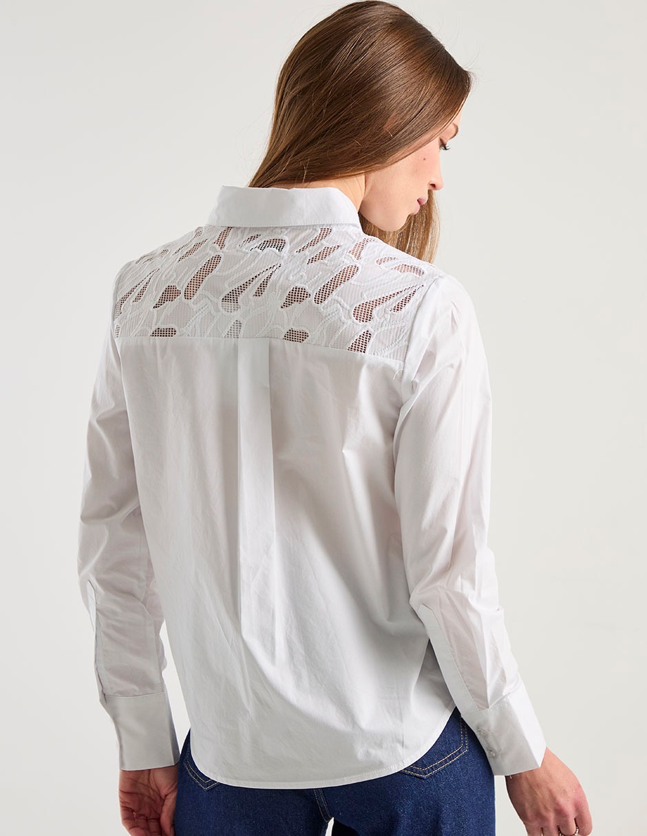 Blusa manga larga para mujer 5